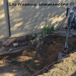 Trou piscine VILLA LOUNICELI